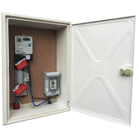 fire rated electric meter box|electric meter cupboard over box.